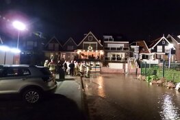 Bewoners uit slaap gewekt vanwege hoog water