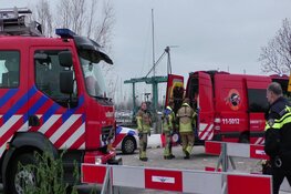 Man zakt door ijs in het Hemmeland