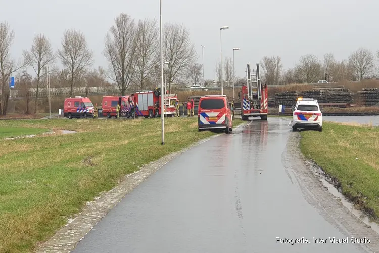 Auto te water aangetroffen in Watergang