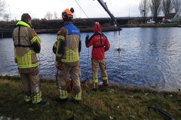Auto te water aangetroffen in Watergang