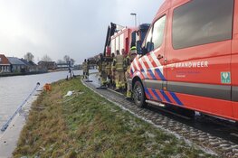 Auto te water aangetroffen in Watergang