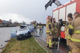 Auto te water aangetroffen in Watergang