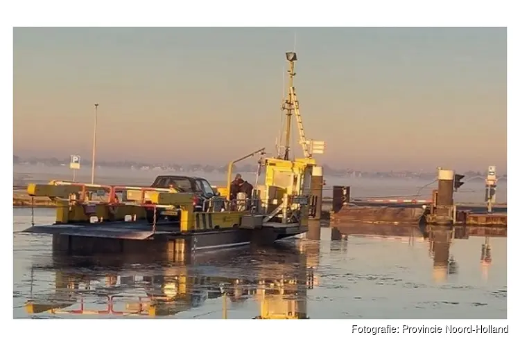 Pontveer Het Schouw tot en met 12 februari uit de vaart
