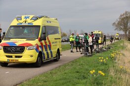 Wielrenner ernstig gewond in Ilpendam