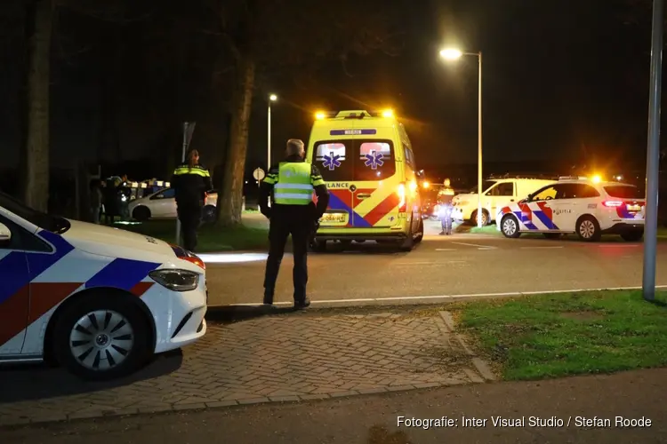 Steekincident op Scheepsbrouwersweg in Landsmeer