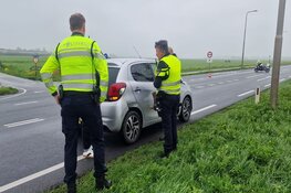 Camper te water bij Broek in Waterland