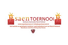 Aanstaande 8 juni is het weer zover: de aftrap van het Saentoernooi!