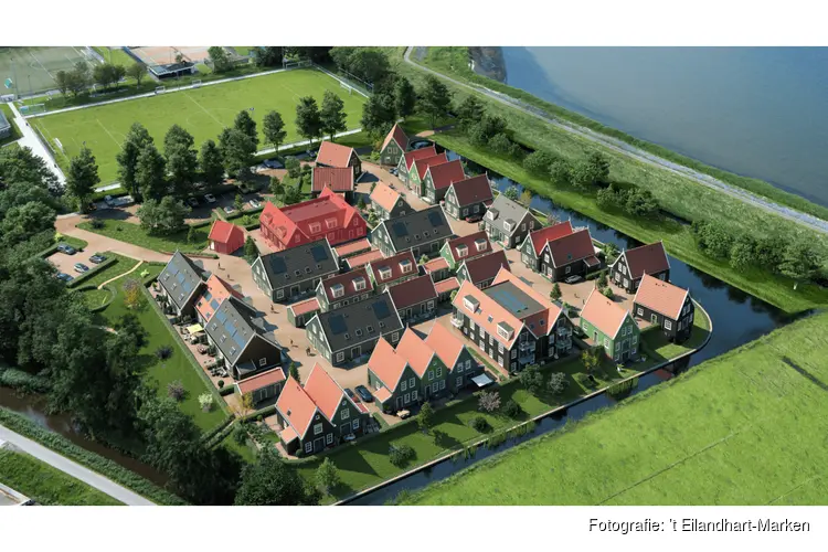 Werkzaamheden woningbouwproject SV Marken van start