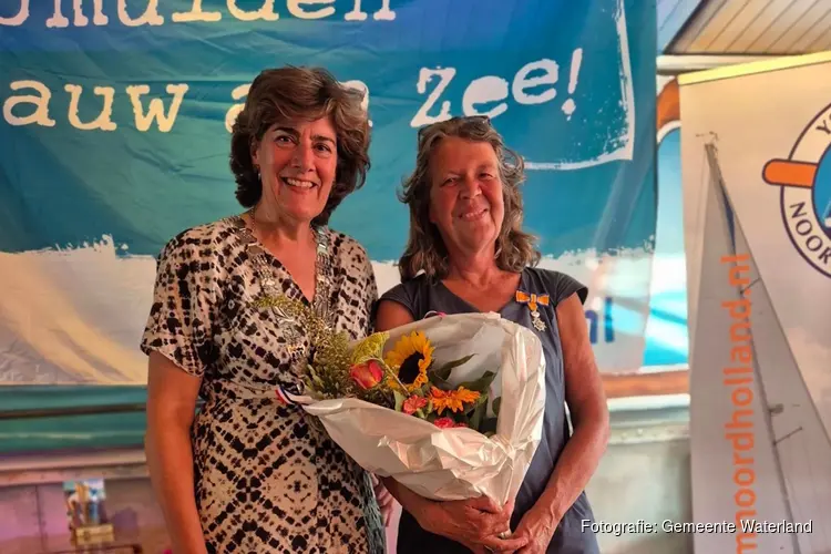 Koninklijke onderscheiding mevrouw Tromp