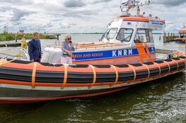 Volledig nieuwe reddingvloot voor KNRM Marken met doop van reddingboot Georgine