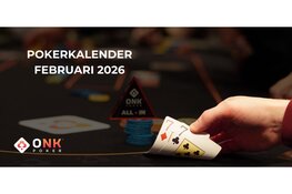 Pokerkalender van de maand februari bij ONK Poker
