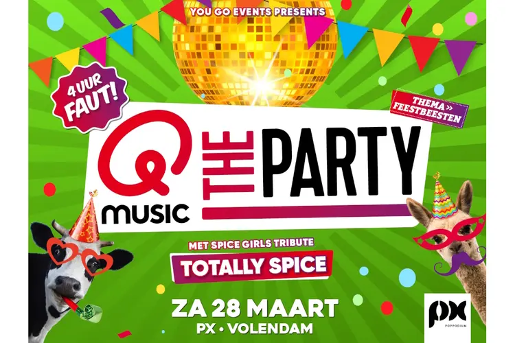 Girlpower & Foute Hits tijdens Qmusic the Party in Volendam!