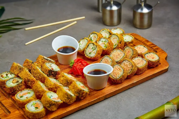 Sushi eten in Waterland