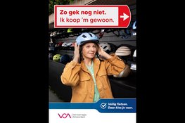 Vervoerregio Amsterdam lanceert campagne 'Veilig fietsen. Daar kies je voor.'