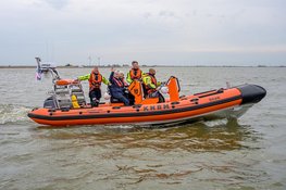 KNRM neemt nieuwe reddingboot 'Daan' in gebruik op Marken