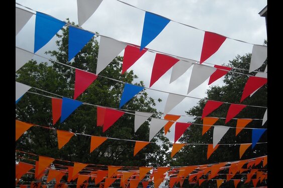 Koningsdag in Waterland