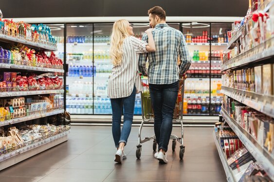 Supermarkten in Waterland