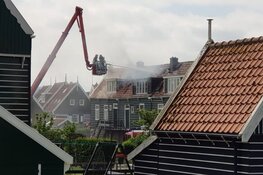 Marken springt in de bres voor bewoners van afgebrande huizen