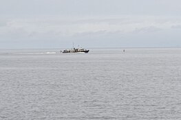 Brand op duwboot Markermeer