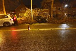 Bestuurder cabrio spoorloos na ongeval