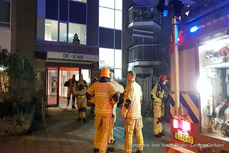 Brand in seniorencomplex