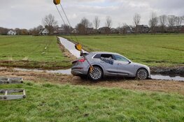 Automobilist gewond op N247