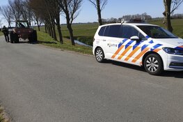 Fietser gewond door ongeval met tractor
