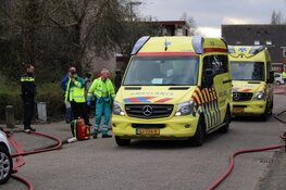 Twee gewonden bij brand in schuur in Ilpendam