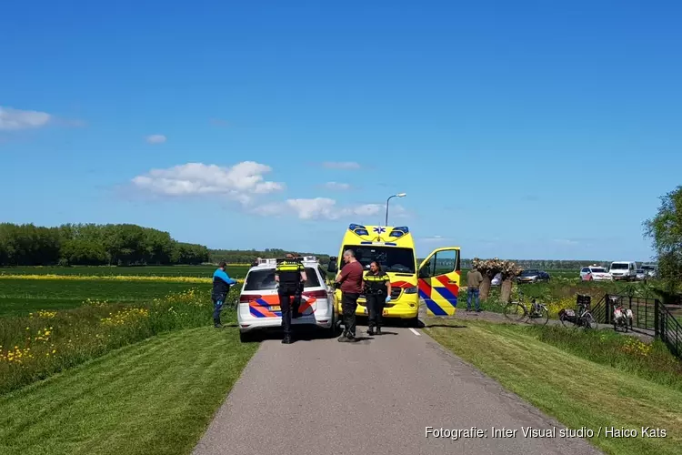 Fietser aangereden in Ilpendam