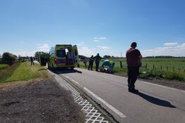 Fietser aangereden in Ilpendam
