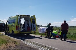 Fietser aangereden in Ilpendam