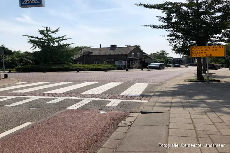 Werkzaamheden kruising Dorpsstraat-Raadhuisstraat