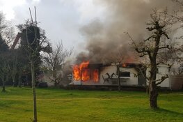 Drugslab aangetroffen na brand