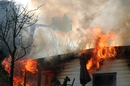 Drugslab aangetroffen na brand