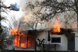 Drugslab aangetroffen na brand