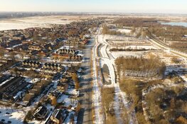 Schaatspret op de Ringvaart in Oostzaan