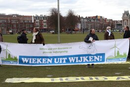 Demonstratie tegen RES-project van Gemeente Amsterdam
