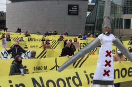 Demonstratie tegen RES-project van Gemeente Amsterdam