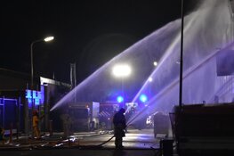 Uitslaande brand aan Dieselstraat in Volendam