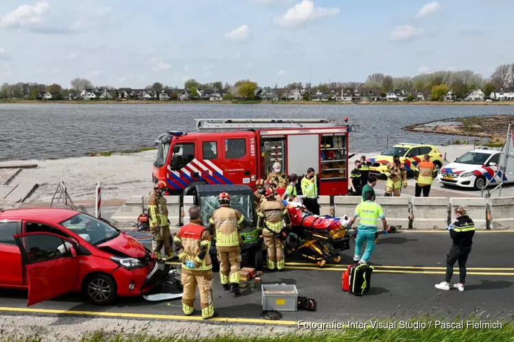 Ernstig ongeval op Zeedijk bij Zuiderwoude