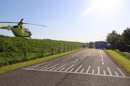 Pizzabezorger gewond in Katwoude