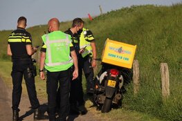 Pizzabezorger gewond in Katwoude