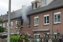 Brand in woning Landsmeer