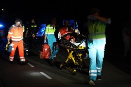 Klein drama in Purmerland: scooter ten val en trauma-piloot raakte gewond