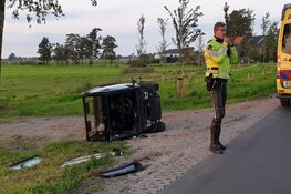 Persoon gewond na ongeval met invalidewagen