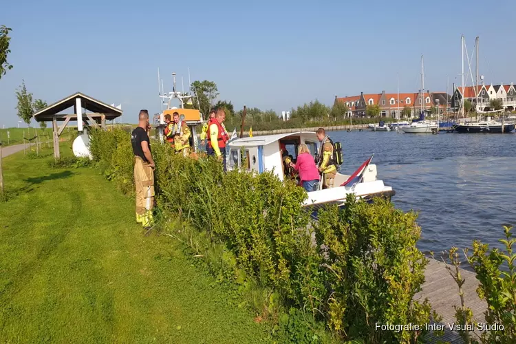 Explosie op bootje Markermeer blijkt mee te vallen