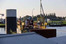 Veerboot veroorzaakt ongeval op kanaal bij Watergang