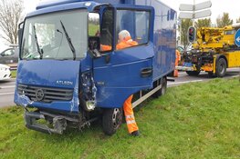 Botsing op N247 bij Monnickendam