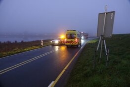 Eenzijdig ongeval op dijk tussen Monnickendam en Marken