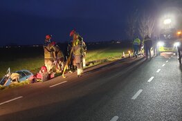 Automobiliste gewond bij eenzijdig ongeval in Purmerend